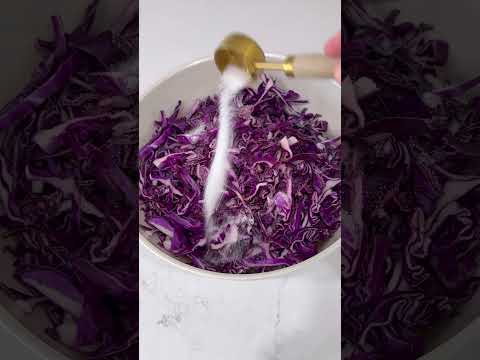 Red Cabbage Salad