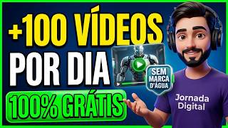 NOVA IA Cria +100 VÍDEOS POR DIA GRÁTIS SEM MARCA D'ÁGUA (TAAFT)