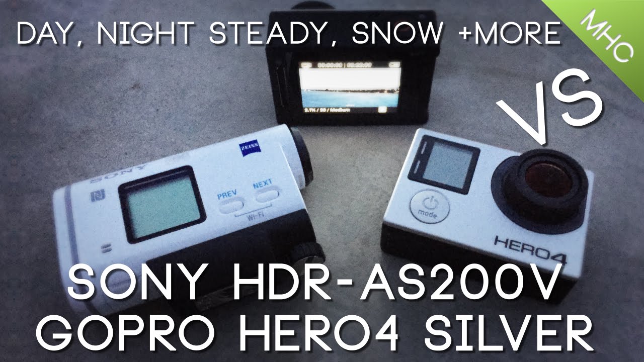 Экшн камера Sony HDR-AS200V