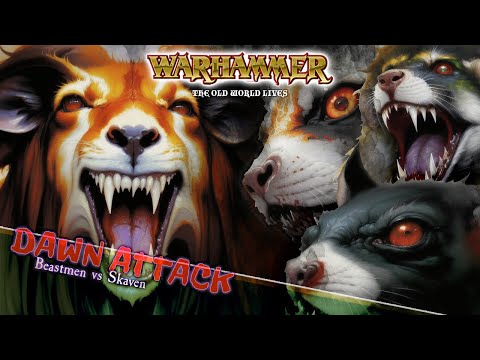 Beastmen vs Skaven | Warhammer Fantasy 8th edition