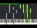 Josh Groban - Believe (from The Polar Express) - Piano Cover Tutorials - Karaoke