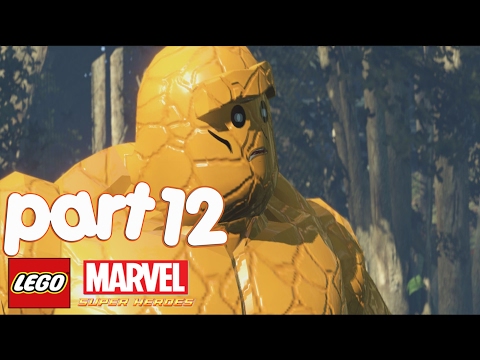 LEGO Marvel Super Heroes gameplay Walkthrough Part 12 - Mystique Boss Fight (Rapturous Rise)