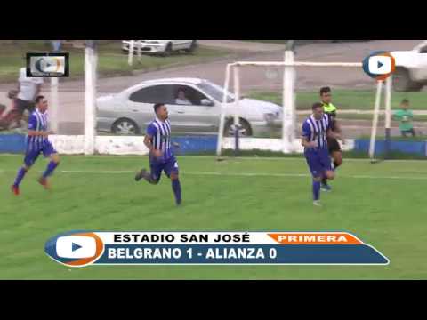 Fútbol del fin de semana Ligas InterProvincial y Casildense - Imágenes de Belgrano 1 Alianza 0