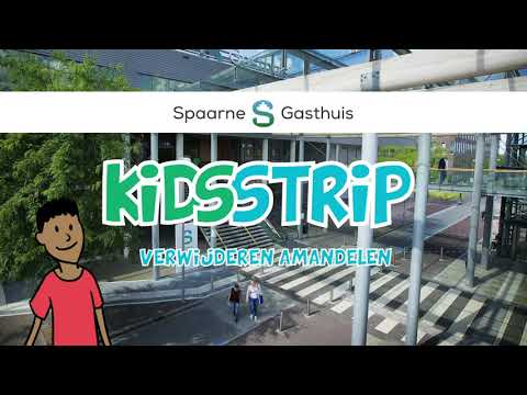 Verwijderen amandelen of plaatsen buisjes bij kinderen - KidsStrip - Spaarne Gasthuis