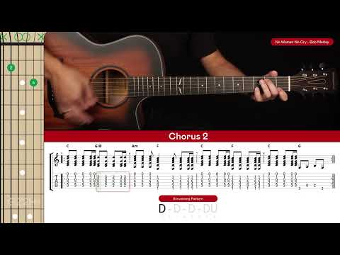 No Woman No Cry Guitar Cover Bob Marley 🎸|Tabs + Chords|