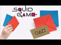 How to Make The Korean Flip Card from Squid Game || Paper Ddakji || Instructions in English