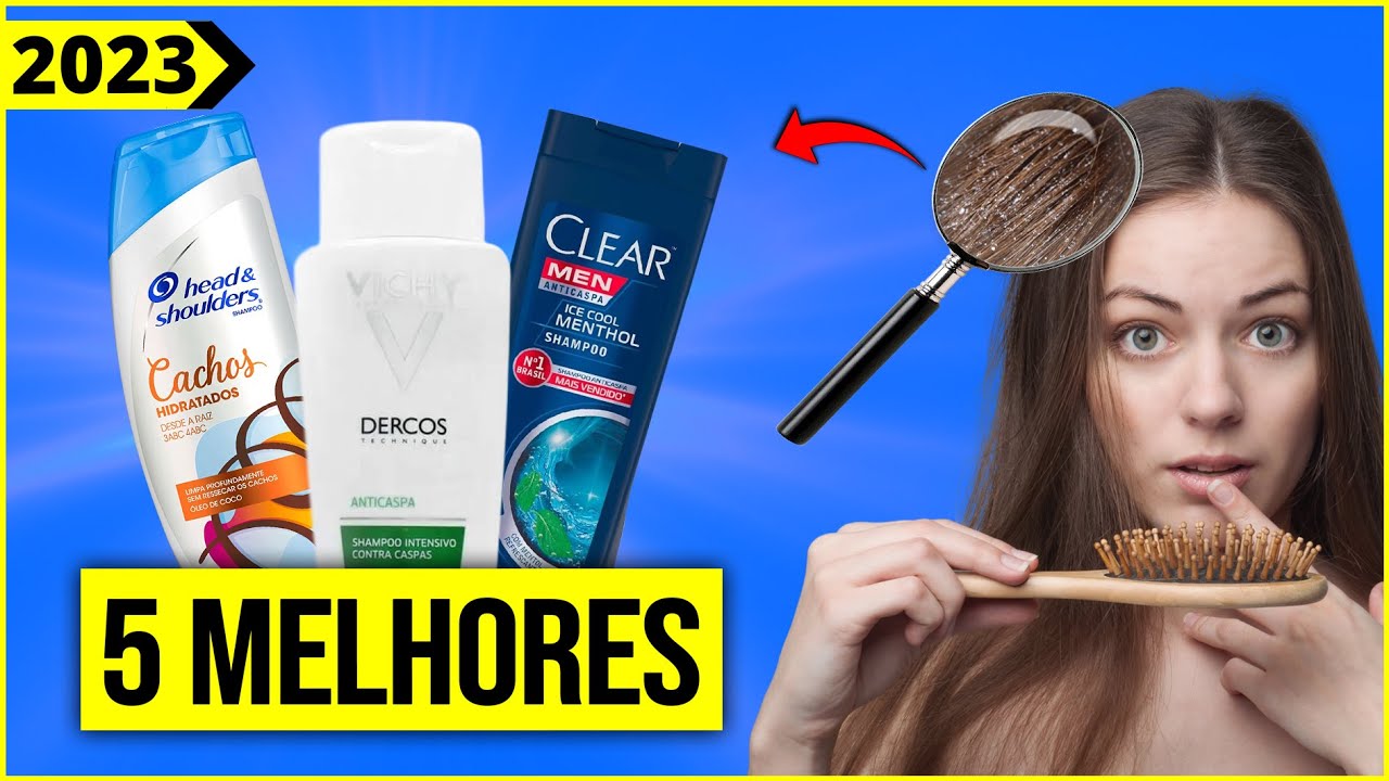 Os 5 melhores Shampoos Anticaspa De 2023!