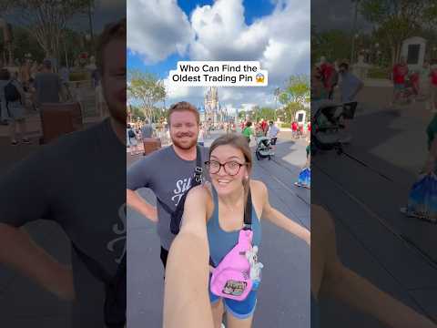 Oldest Disney Trading Pin 👵🏼 #disneyworld #waltdisneyworld #disneypins #orlando #disneyparks