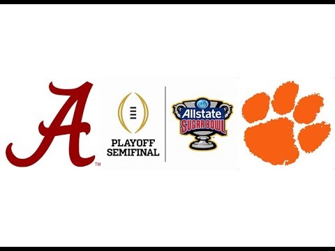 2018 CFP Semifinal, Sugar Bowl, #4 Alabama vs #1 Clemson (Highlights)