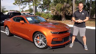 Is the 2022 Chevy Camaro SS a BETTER muscle car than a Mustang GT?