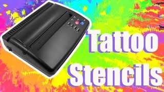 How to use a 💥THERMAL PRINTER💥 to make tattoo stencils🤘!!