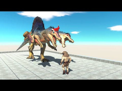 Three Headed Spino  － Animal Revolt Battle Simulator