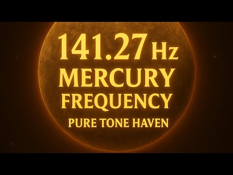 Mercury Frequency 141.27 Hz | Planetary Healing Vibration | Black Screen | Pure Tone Haven