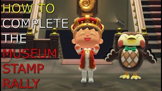 HOW TO COMPLETE THE MUSEUM STAMP RALLY! - ANIMAL CROSSING NEW HORIZONS STAMP RALLY WALKTHROUGH!