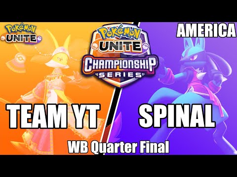 Team YT vs Spinal - PUCS NA Championship WB Quarter Final | Pokemon Unite