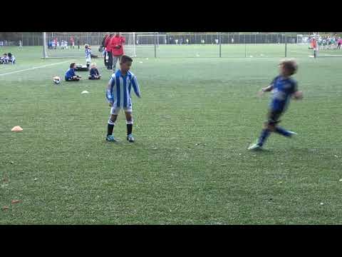 Winst UVS JO8-1🔵⚪3 goals van FINN op beeld🎥👇⚽️