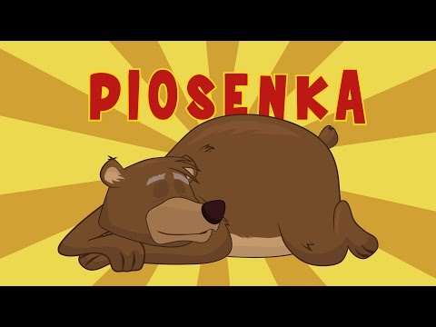 Piosenka dla dzieci - Stary niedźwiedź mocno śpi