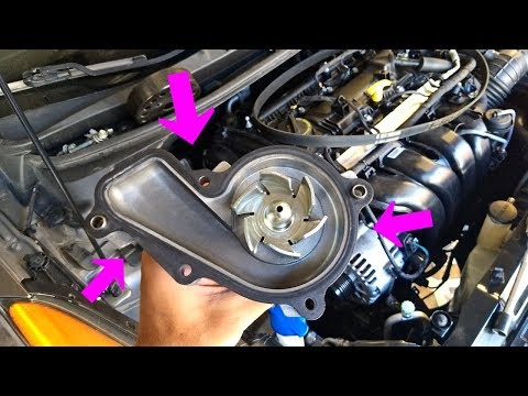 HOW TO REPLACE WATER PUMP ON HYUNDAI KIA 1.8 EXPLAINED