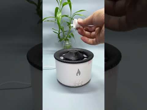 🔥  Product Link in the Comments! 🔥 Volcanic Flame Air Humidifier Night Lamp