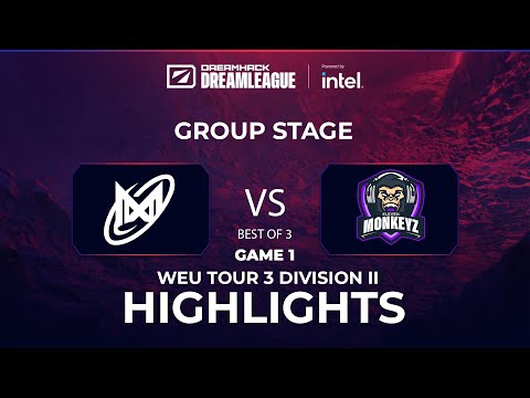 Game 1: Nigma Galaxy vs 11Monkeyz (Miracle- vs Palantimos | BO3) DPC WEU 2022 Tour 3: Division II