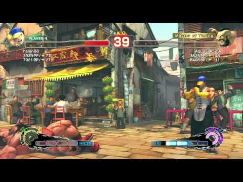 SSF4 AE: Hsien Chang (Yun) vs AquaSilk (Zangief) - Ranked Match (720p HD)