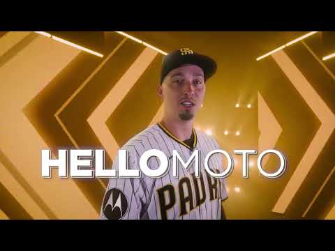 motorola x san diego padres announce first official MLB jersey patch  partnership