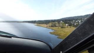 preview picture of video 'Landing at Beluga Lake in Homer, Alaska'