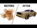 How To Make A Car Diy Cardboard Craft RC Car Cardboard Car