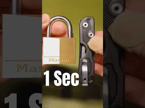 [1375] “Not a Lock” vs. 10/10 Rated Master Lock