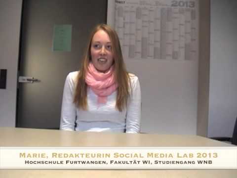 SocialMediaLab - Marie Elena von WNB