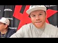 CANELO ALVAREZ ASKED IF HE WILL FIGHT DAVID BENAVIDEZ NEXT; ANSWERS WITH "NO PROBLEM"