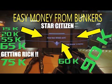 Star Citizen- Easy Money On Hurston Bunkers- 15k-90k aUEC!
