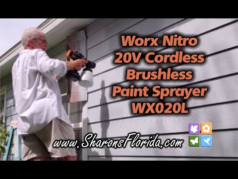 Worx Nitro 20V Cordless Brushless Paint Sprayer WX02L