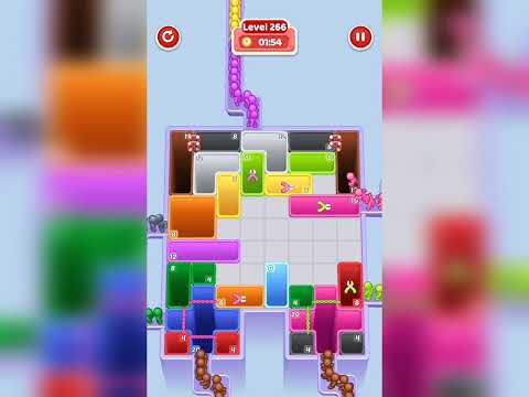 Hole Jam Puzzle Level 266 Walkthrough solution | Gamerstein