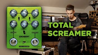 Video thumbnail for GROBERT EFFECTS // Total Screamer // Tube Screamer inspired overdrive // Full Demo by Grobert Effects