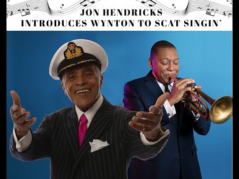 Jon Hendricks Gets Wynton Marsalis To  Put Down His Horn and Start Scat Singing