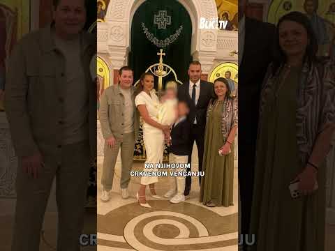 Aleksandra Prijović krsti kćerku Ariju, Aca Pejović kum!