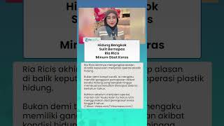 Sebelum Operasi Plastik Hidung, Ria Ricis Ngaku Sulit Bernapas, Minum Obat Keras 5 Tahun