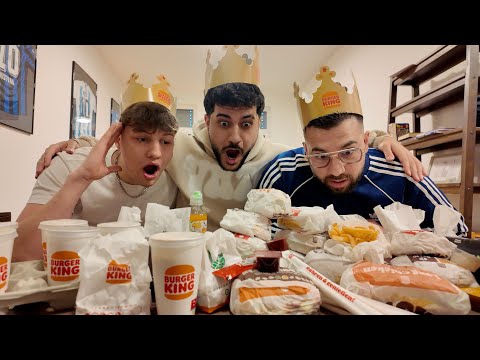 We order EVERYTHING from Burger King...