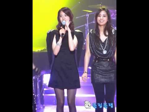 [FanCam] [100413] Echo & Oh! (KBS2 Sketchbook YoonA)
