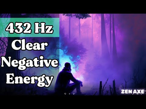 Clear negative energy around and inside you. Attract positivity and love. #432hz #goodvibes #detox