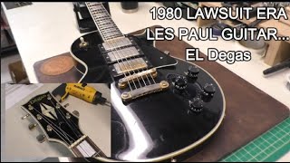 1980 "Lawsuit Era" Les Paul Guitar - El Degas Brand - will it Rock again?
