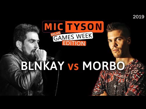 BLNKAY vs MORBO in 3/4 - Mic Tyson SPECIAL EDITION MilanGamesWeek 2019 Freestyle