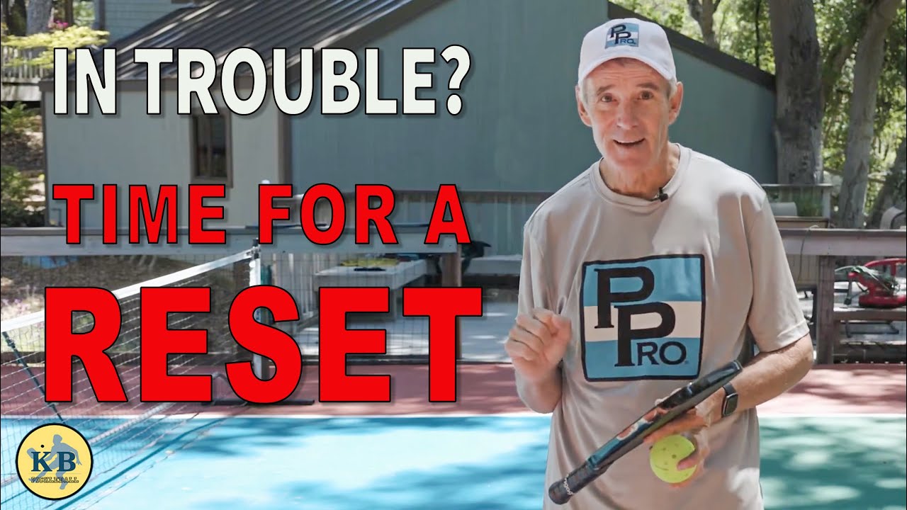 Reset For More Balance And Coordination In A Pickleball Match - Coach Kevin Beeson