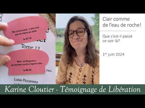 Les Enfants du ROI - Témoignage de Libération, Karine Cloutier