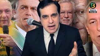 Bolsonaro em MT, Alexandre Garcia repercute, Hang processa Zé de Abreu, Ciro x Lula e Alckmin e mais