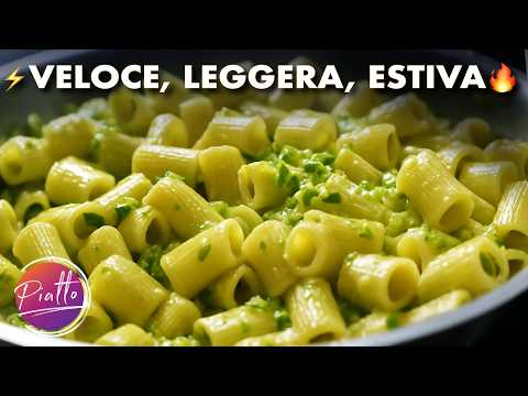 🍝 Pasta Zucchine e Parmigiano 🇮🇹💚 Veloce, Fresca e Cremosa (senza panna!)