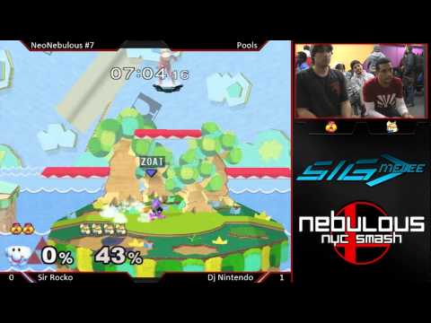 NeoNebulous 7 - Sir Rocco (Sheik) vs DJ Nintendo (Fox) - Pools