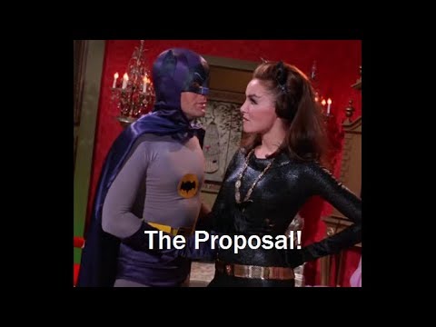Catwoman proposes to Batman!