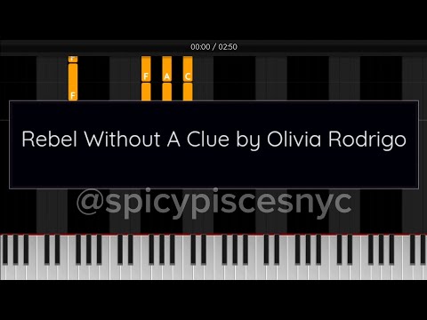 Rebel Without A Clue - Olivia Rodrigo